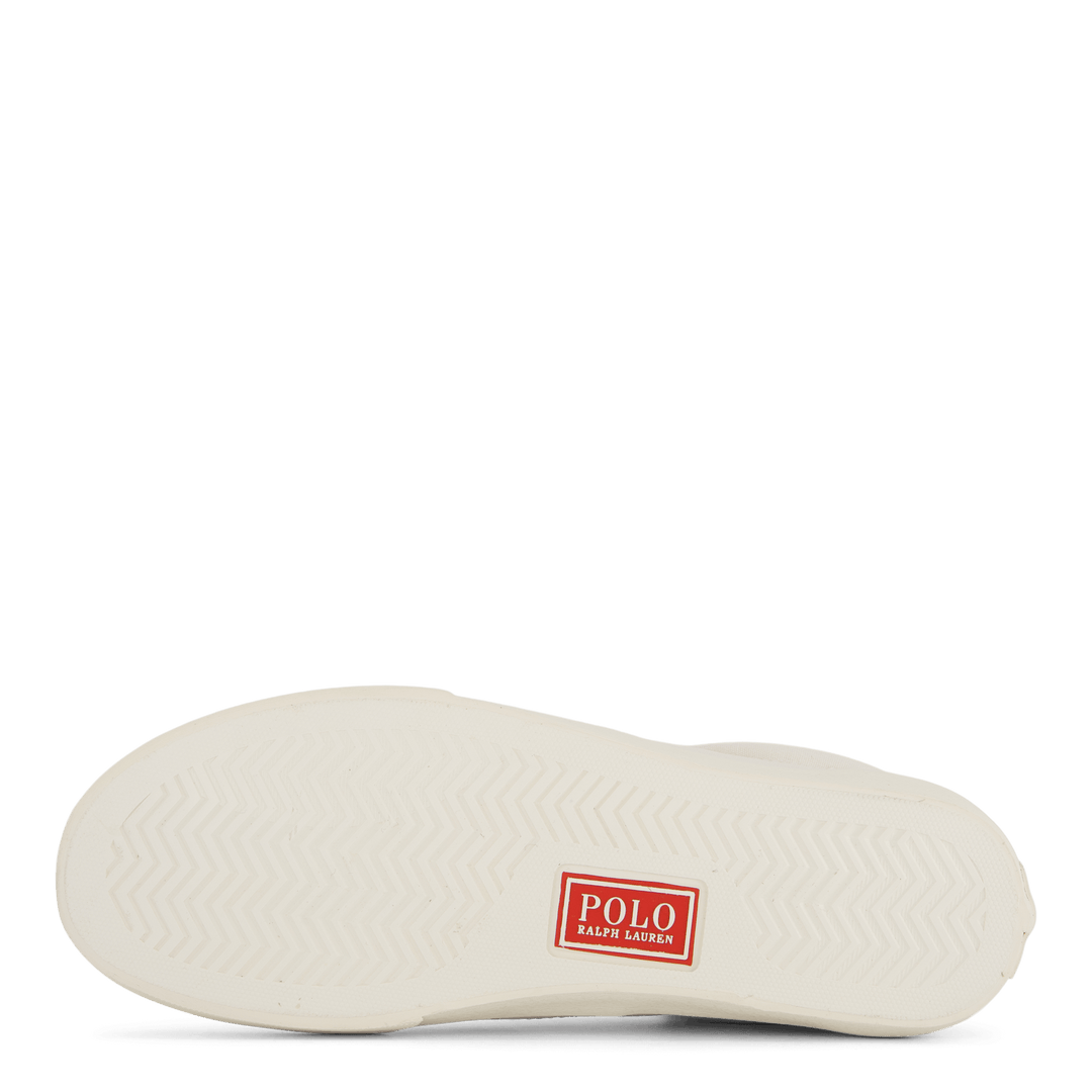 Baskets Keaton en toile avec bordure en daim Prcmt Crm