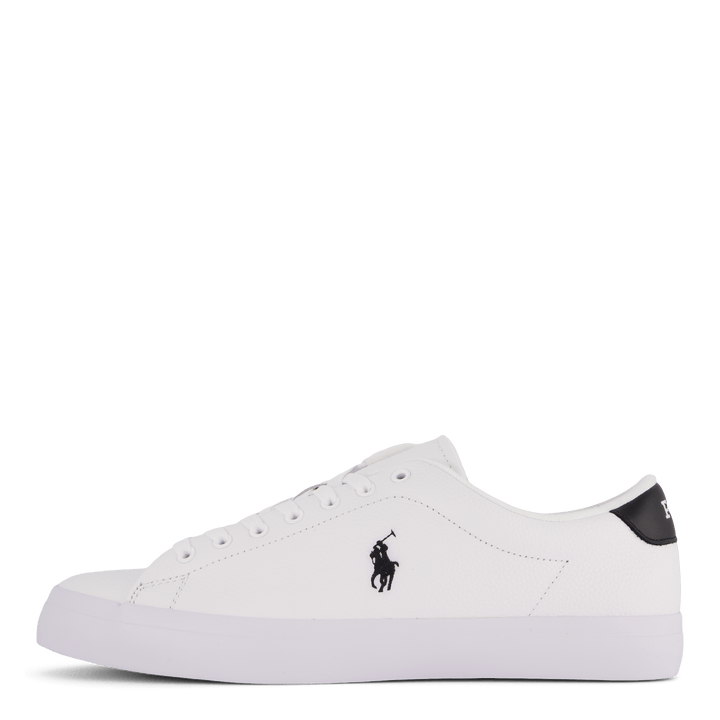 Cuir vieilli blanc / noir
