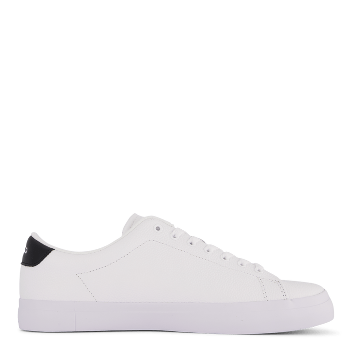 Cuir vieilli blanc / noir