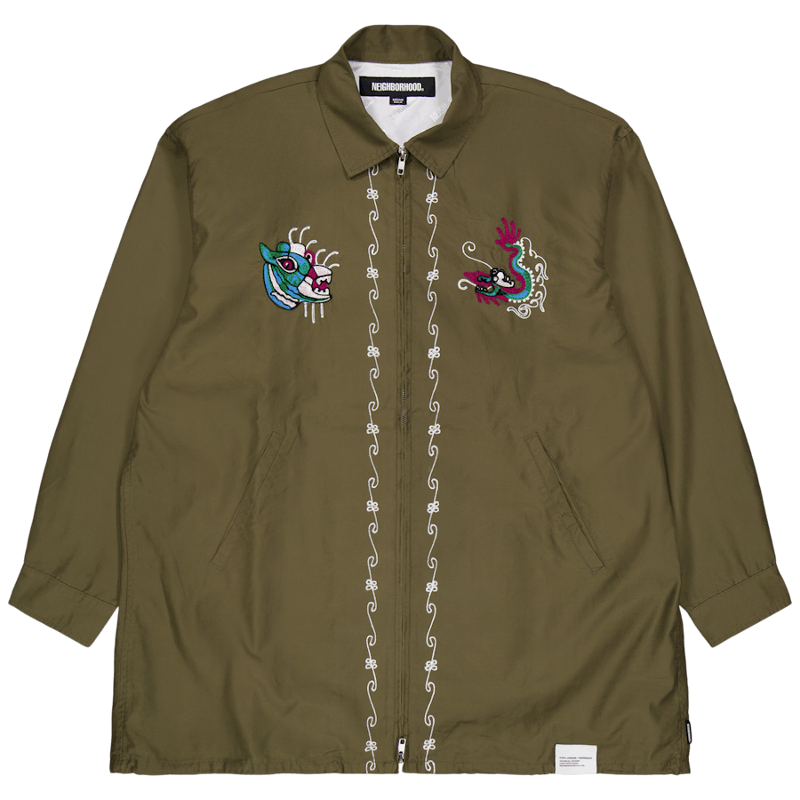 新品 NEIGHBORHOOD SOUVENIR SHIRT LS オリーブ L 【公式通販】