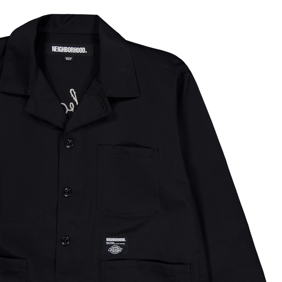 NH X Dickies. Veste de combinaison noire