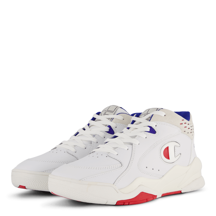Scarpa Mid Cut Z90 Bianco/rosso/rosso/royalblue