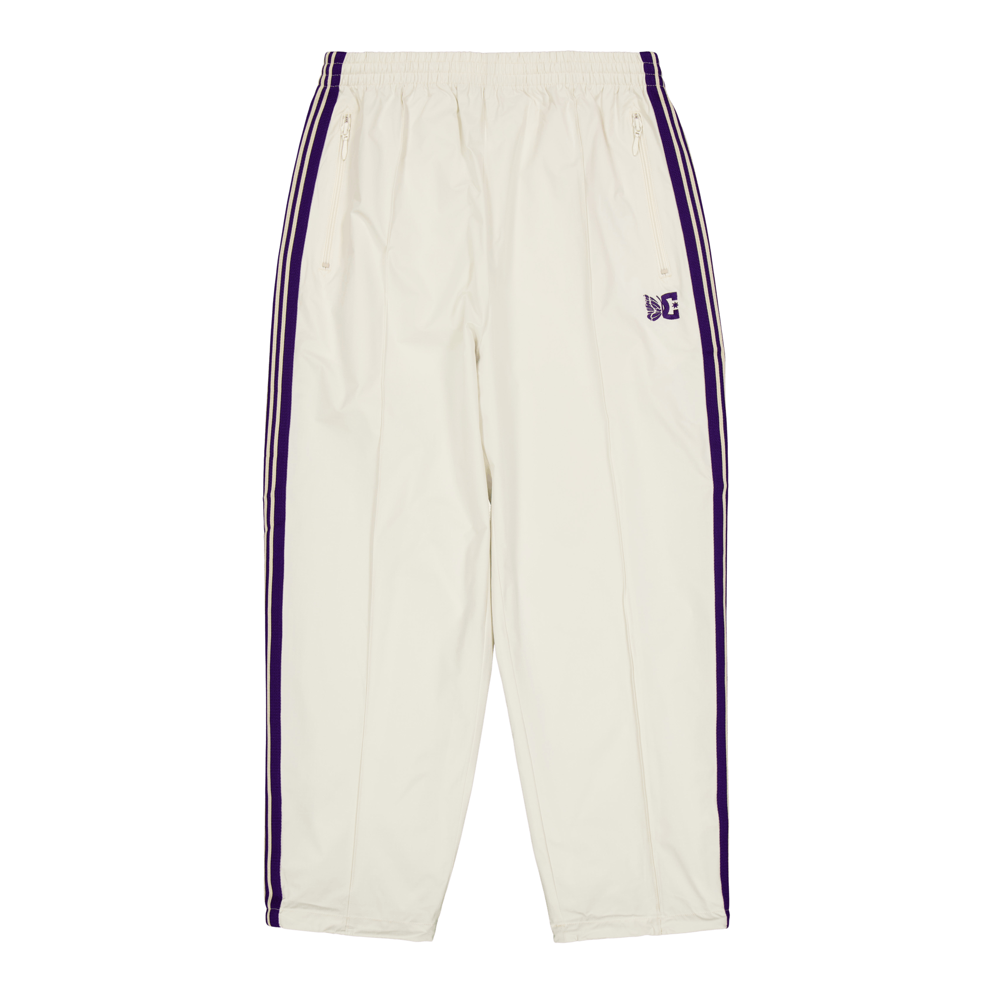 needles x dc shoes track pant ivory – Footway.com