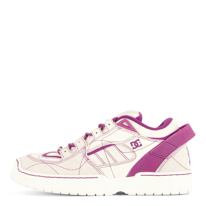 Aghi X Dc Shoes Spectre Lea Bianco sporco / Viola
