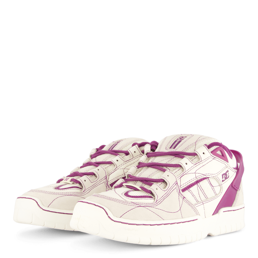 Aghi X Dc Shoes Spectre Lea Bianco sporco / Viola