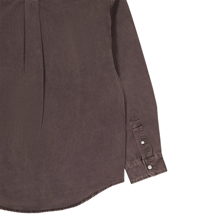 Garment Dyed Oxford Shirt Charcoal