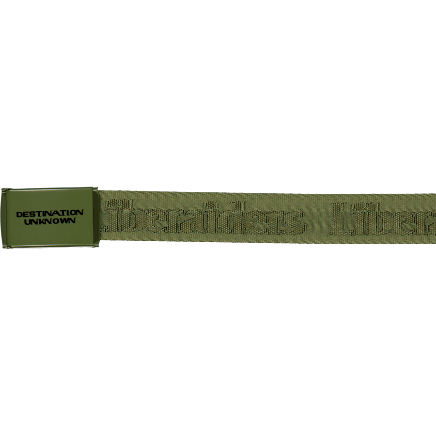 Cinto de nylon com logótipo Og Olive