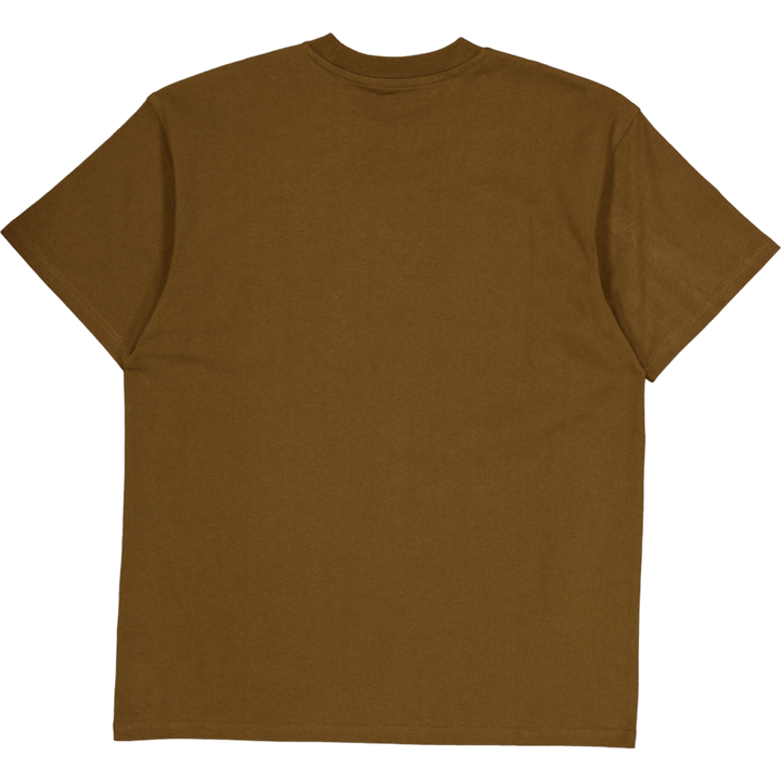 T-shirt à manches courtes avec inscription américaine « Bois de construction »