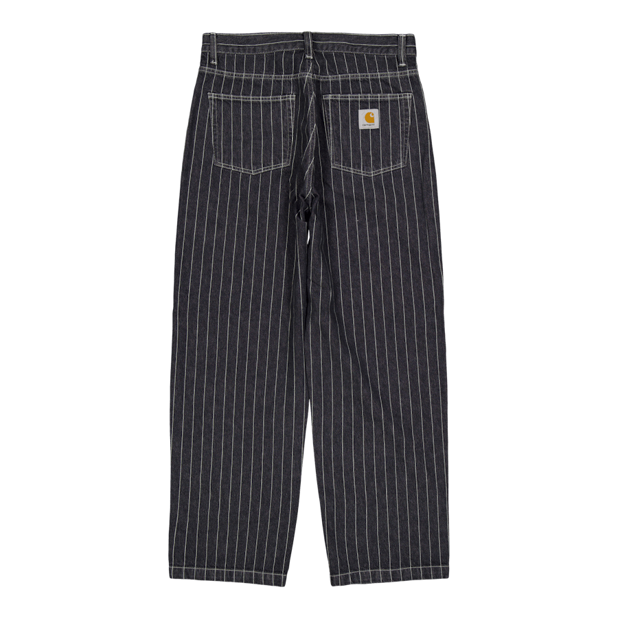 Orlean Pant Orlean Stripe, svart/hvit