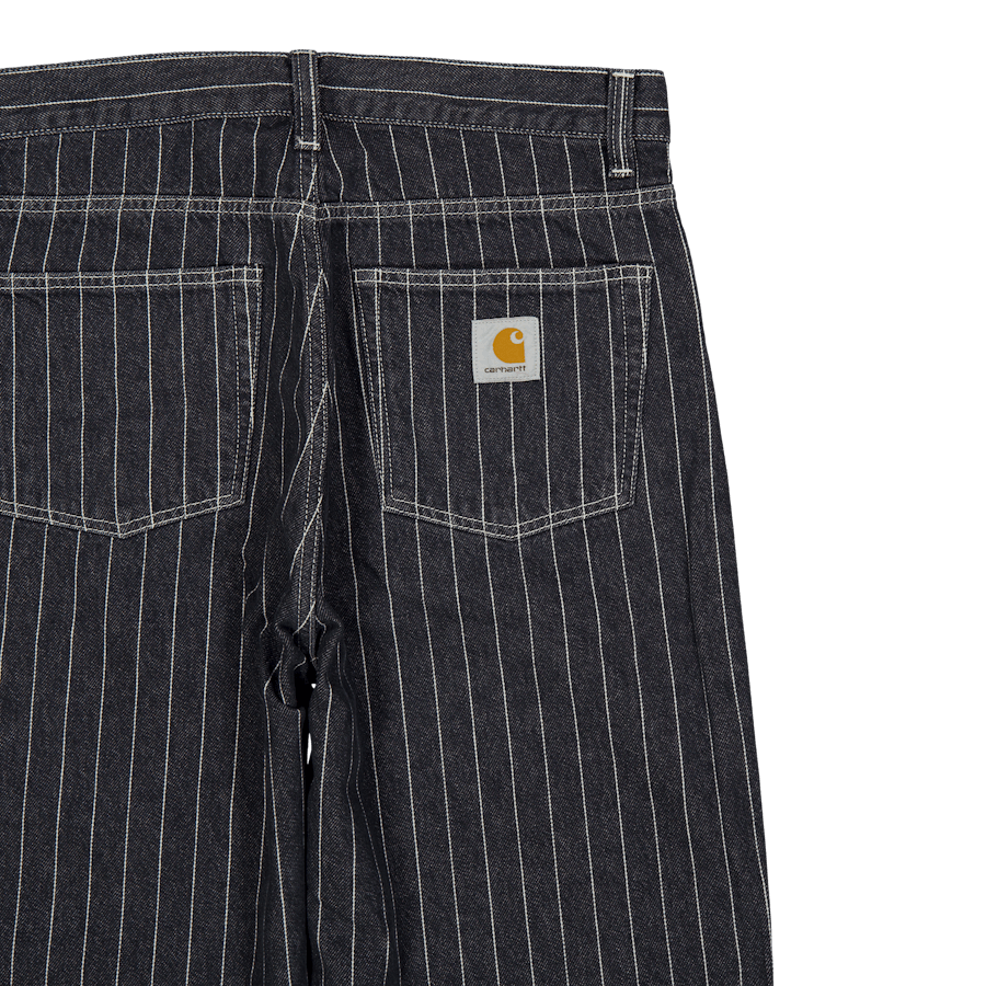 Orlean Pant Orlean Stripe, svart/hvit