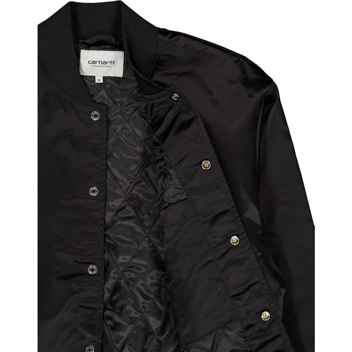 Bomber jakna Class Of 89 Black / White