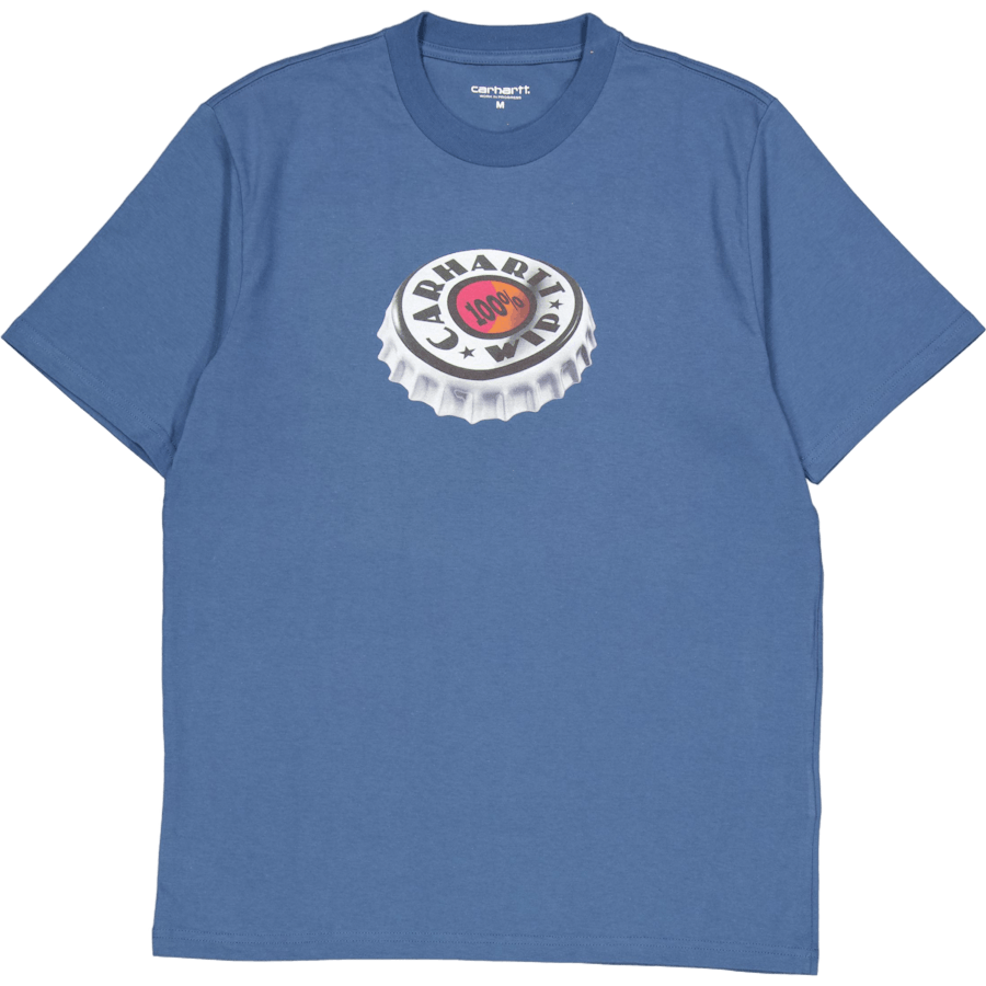 S/s Flaschendeckel-T-Shirt Naval