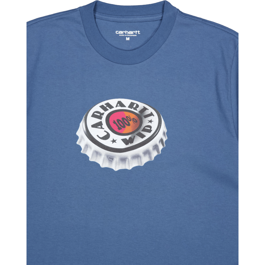 S/s Flaschendeckel-T-Shirt Naval