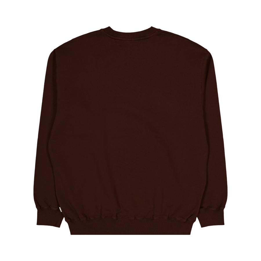 Agaric Mush Sweatshirt Djupt brun