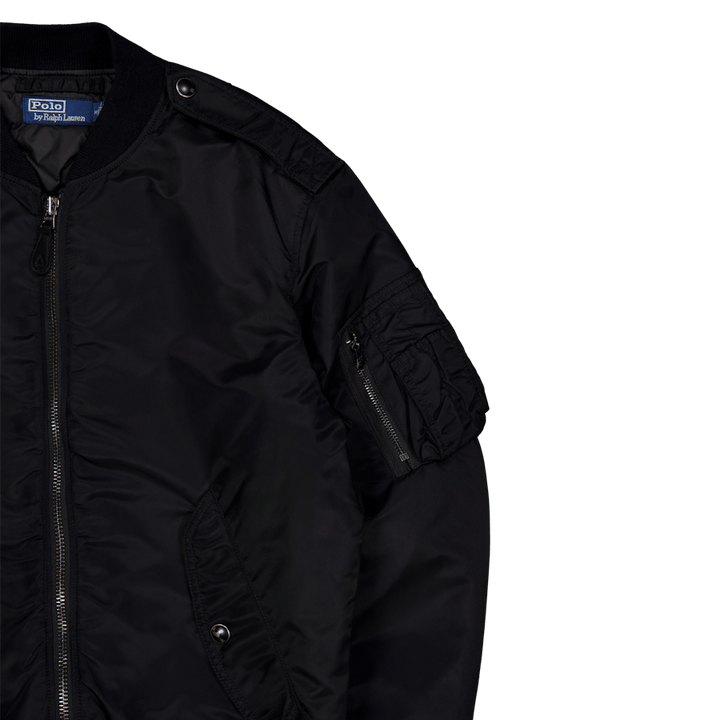 Puhovka Bomber Jacket Polo Black