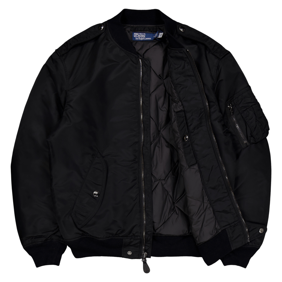 Puhovka Bomber Jacket Polo Black