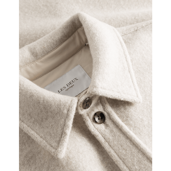 Les Deux Lennon Bouclé Overshirt Les Deux Lennon Bouclé -paita