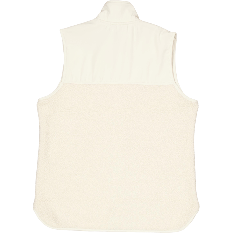 Phoebe Pile Vest Vanilla Ice