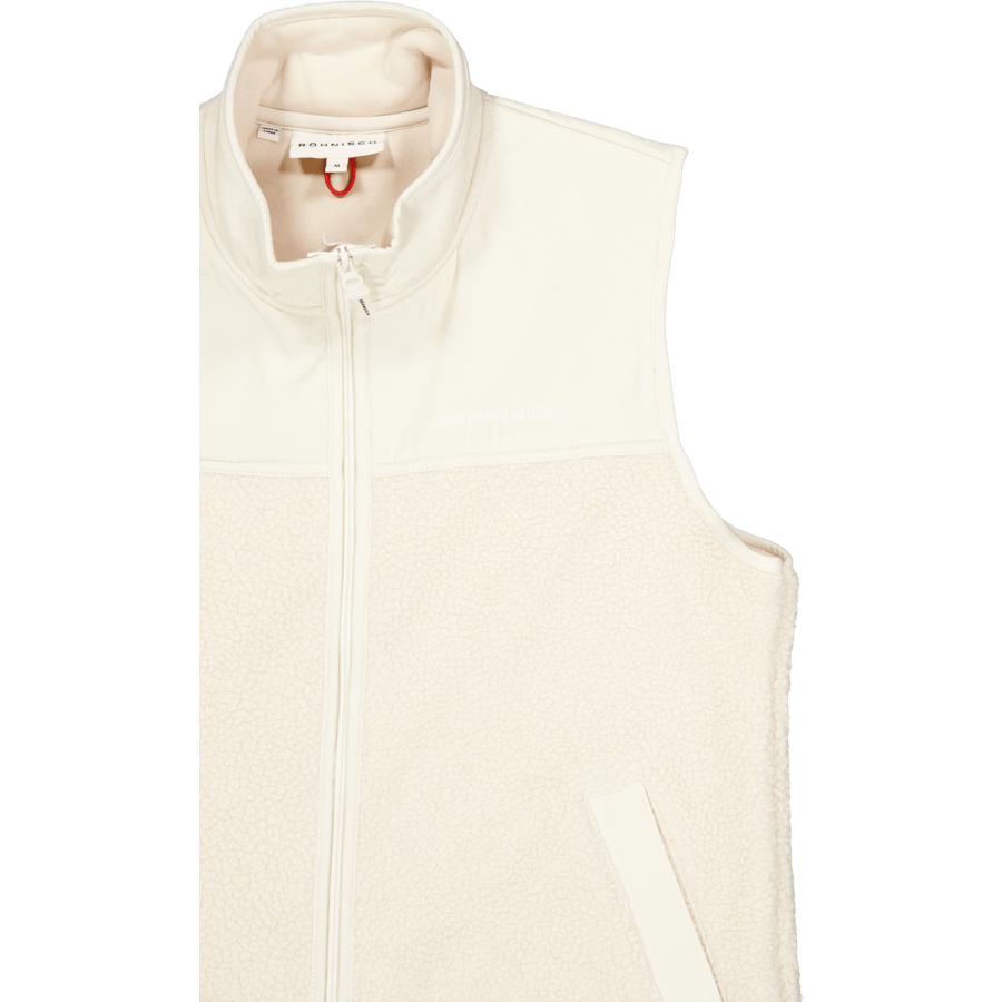 Phoebe Pile Vest Vanilla Ice