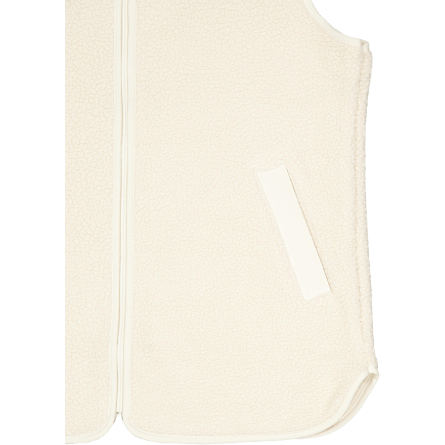 Phoebe Pile Vest Vanilla Ice