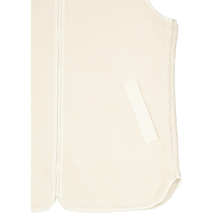 Phoebe Pile Vest Vanilla Ice