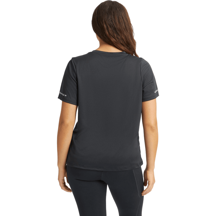 T-shirt avec logo d'équipe noir