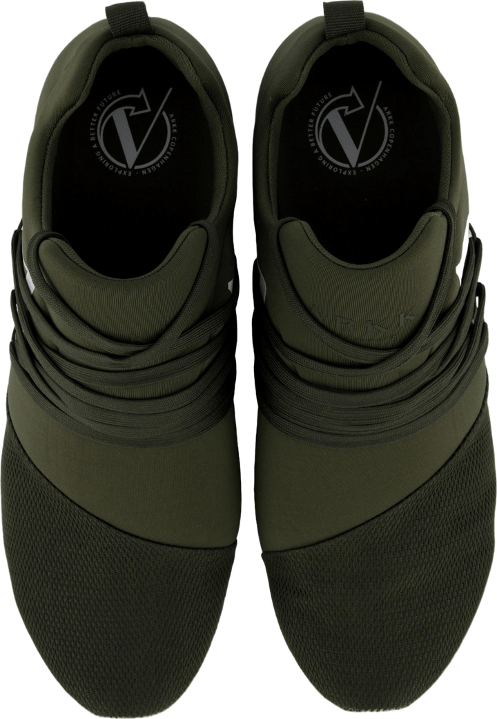 Raven Mesh PET S-E15 Dark Army White - Herre