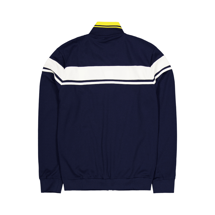 Haut de survêtement Damarindo bleu maritime/gardénia