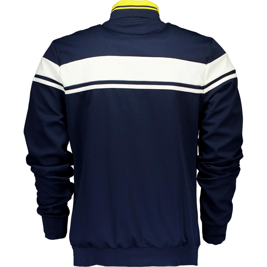 Haut de survêtement Damarindo bleu maritime/gardénia