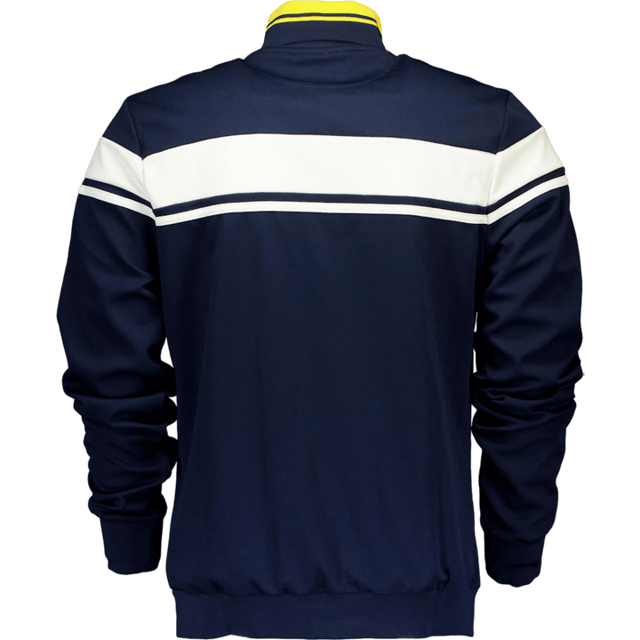 Haut de survêtement Damarindo bleu maritime/gardénia