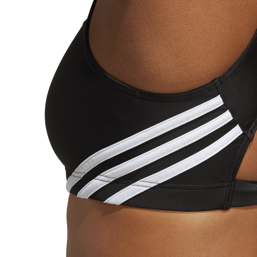 Bikini 3 bandes noir/blanc