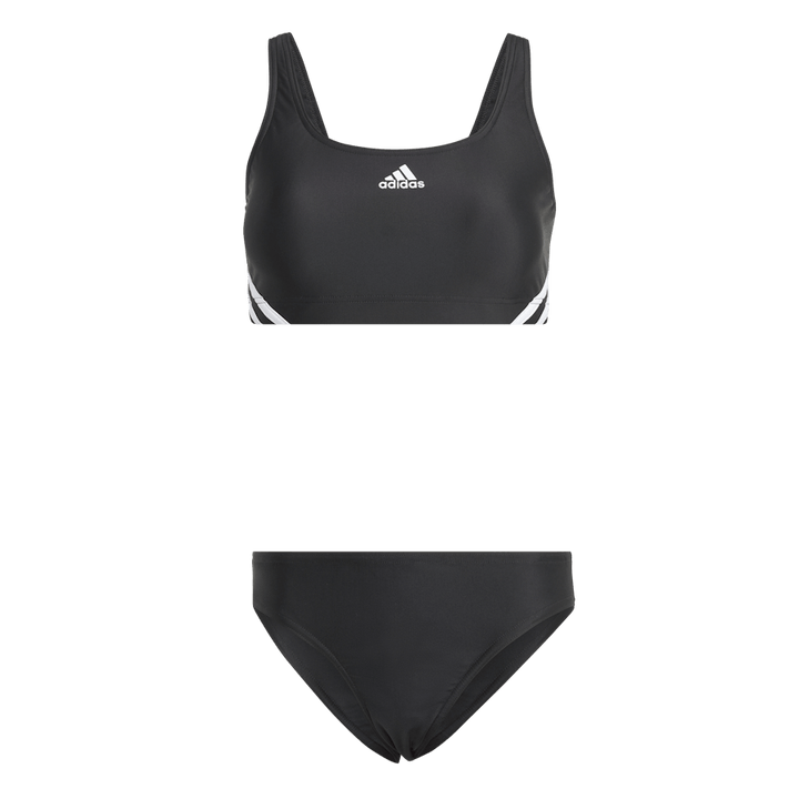 Bikini 3 bandes noir/blanc