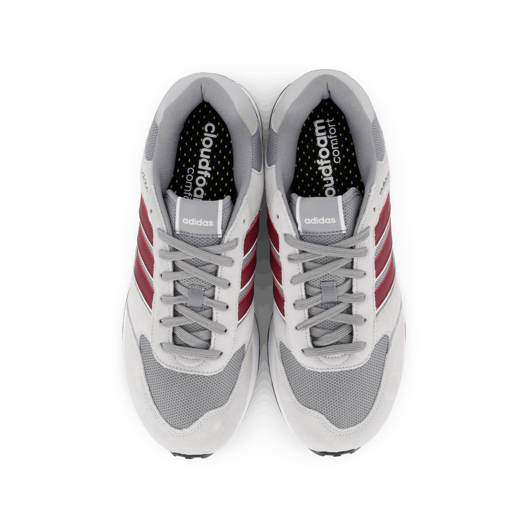 Run 80s kengät Harmaa Kolme / Varjo punainen / Varjo laivasto