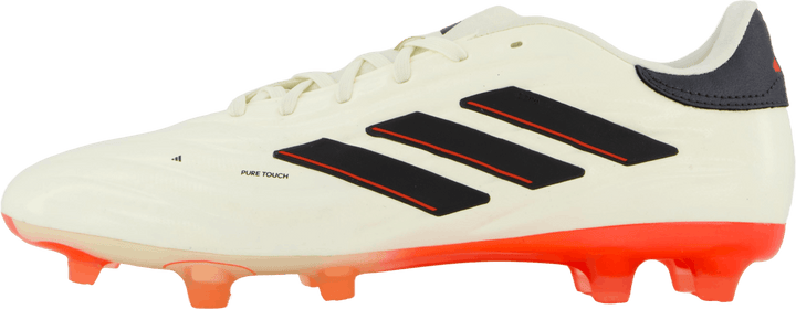 Chaussures de football Copa Pure II Pro pour terrain sec (ivoire/noir/rouge solaire)