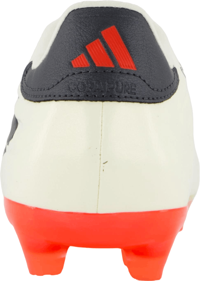 Chaussures de football Copa Pure II Pro pour terrain sec (ivoire/noir/rouge solaire)