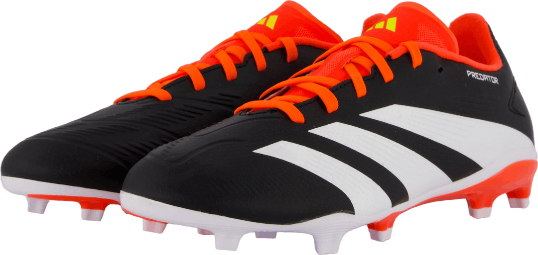 Predator League Firm Ground Jalkapallokengät Core Black / Cloud White / Solar Red