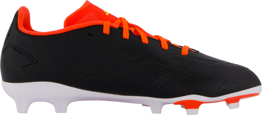 Predator League Firm Ground Jalkapallokengät Core Black / Cloud White / Solar Red