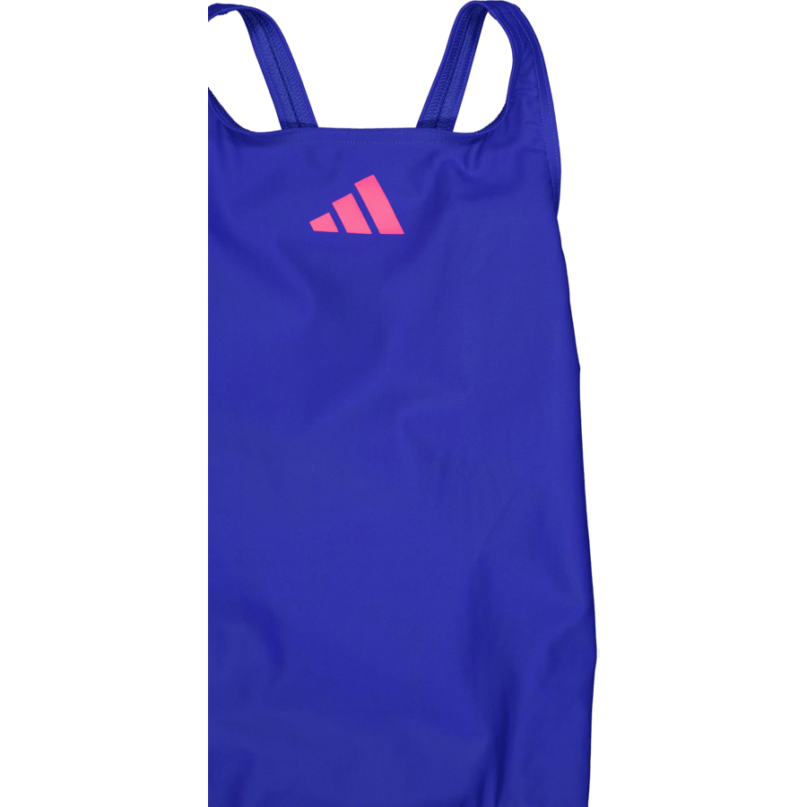 Solid Small Logo Badeanzug Königsblau / Lucid Pink