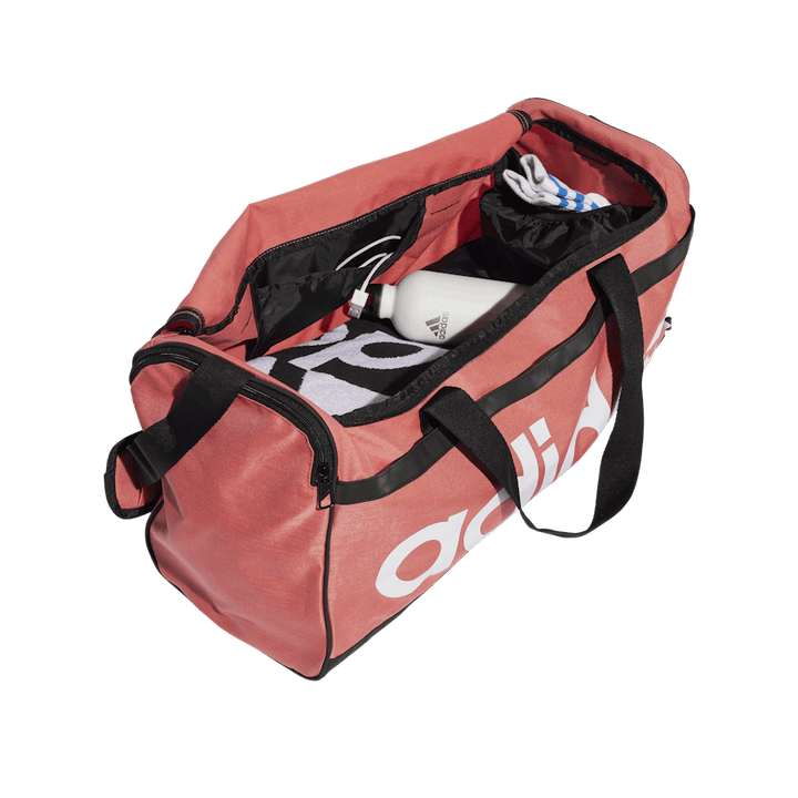 Essentials Linear Duffel Bag Medium Lila