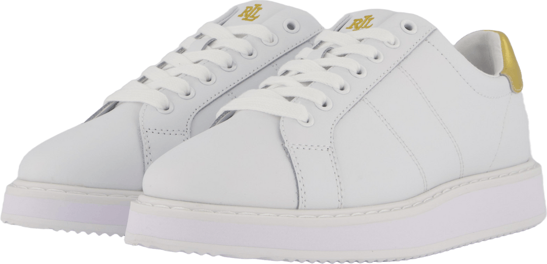Angeline IV Action Leder Sneaker RL Weiß / RL Gold
