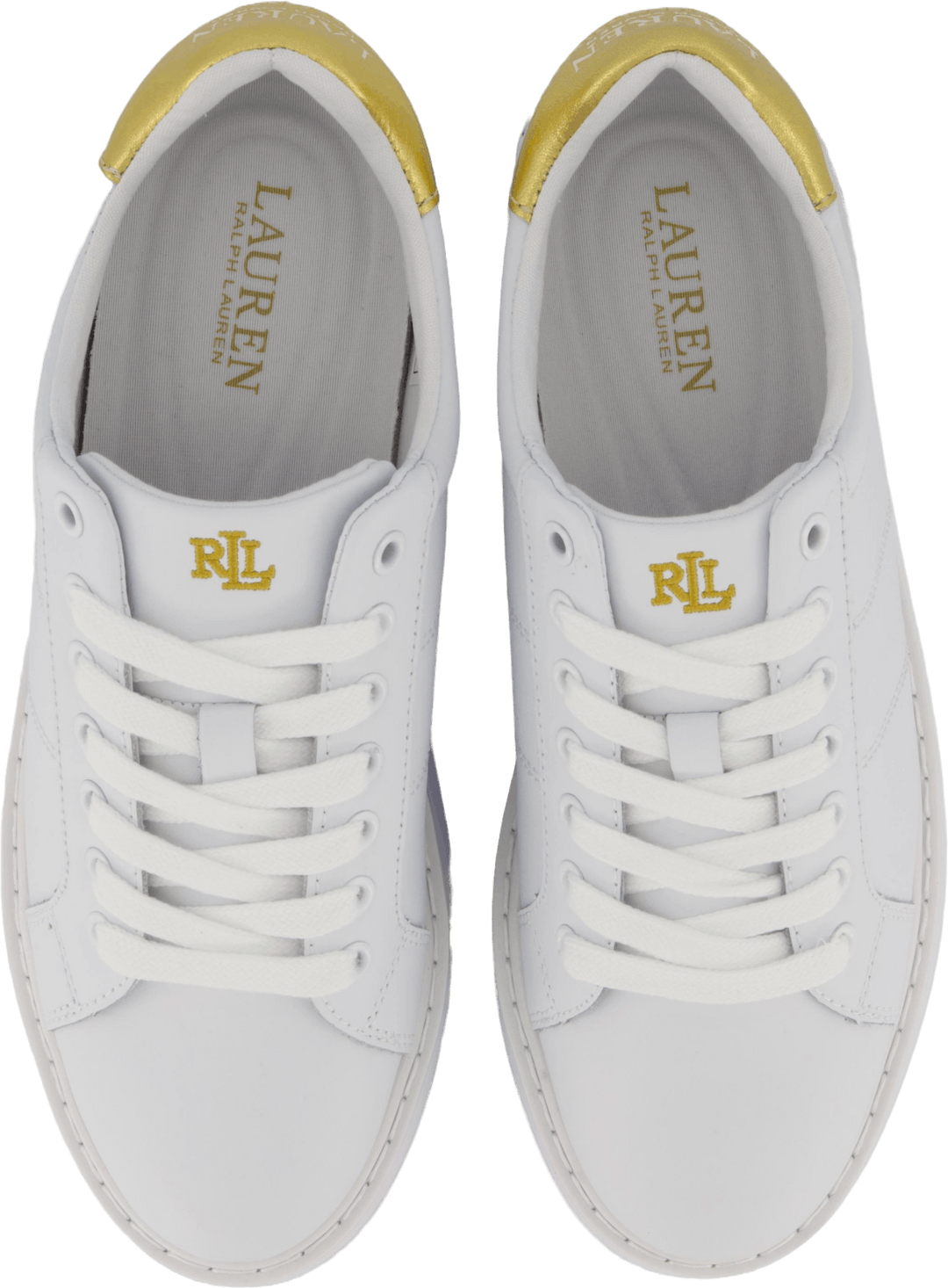 Angeline IV Action Leder Sneaker RL Weiß / RL Gold