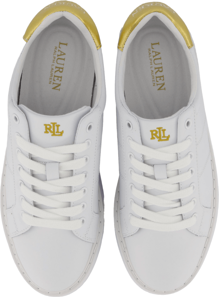 Angeline IV Action Leder Sneaker RL Weiß / RL Gold