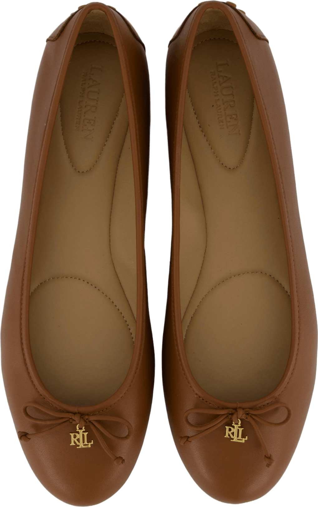 Jayna Nappaleder Driver Flat Deep Saddle Tan