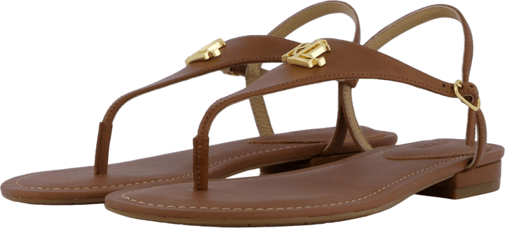 Sandále z brúsenej kože Ellington Deep Saddle Tan