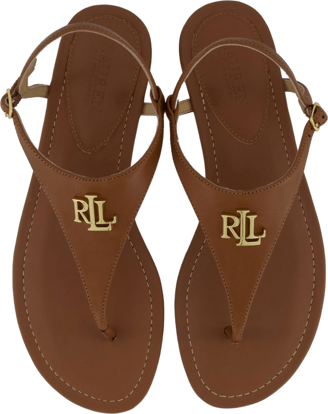 Sandále z brúsenej kože Ellington Deep Saddle Tan