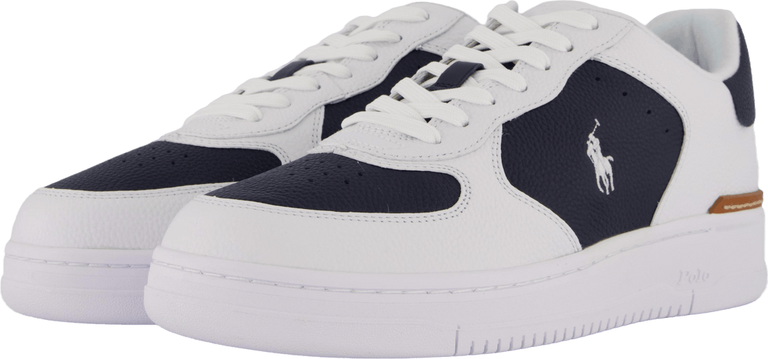 Masters Court Leather Sneaker Hvit / Navy