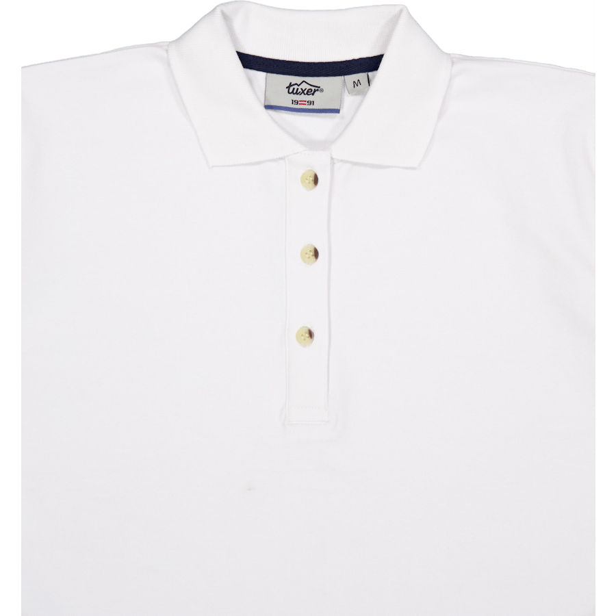 Polo Livia blanc cassé