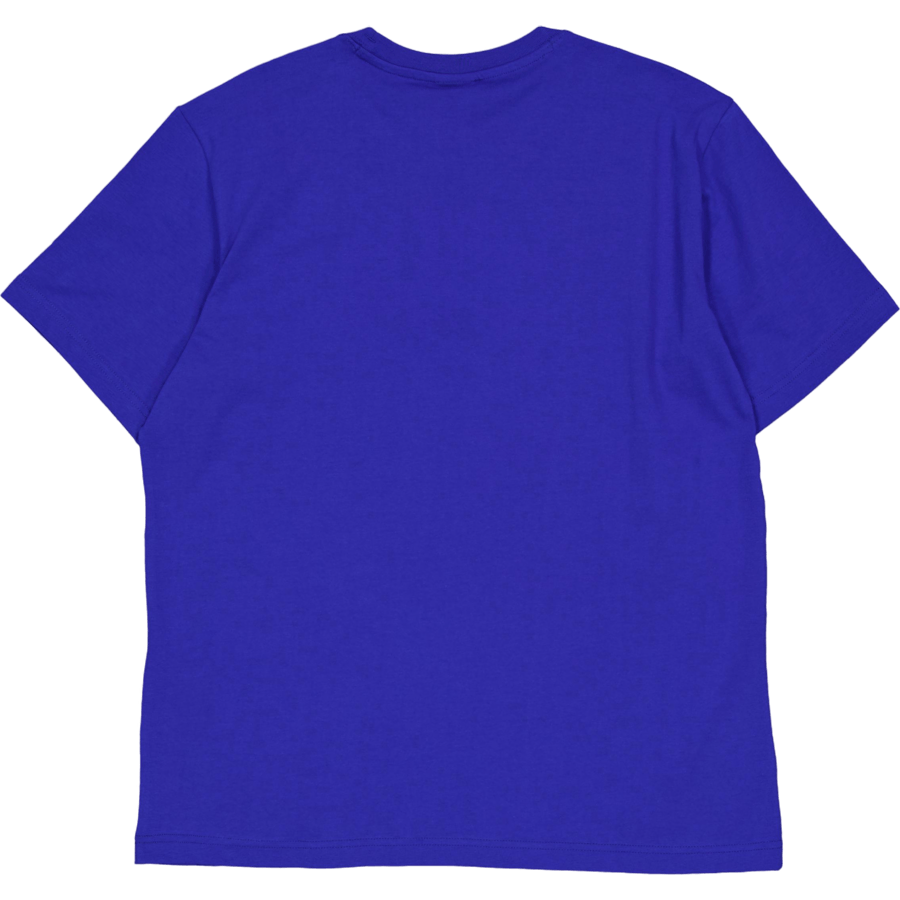 T-shirt med rund hals Mazarine Blue