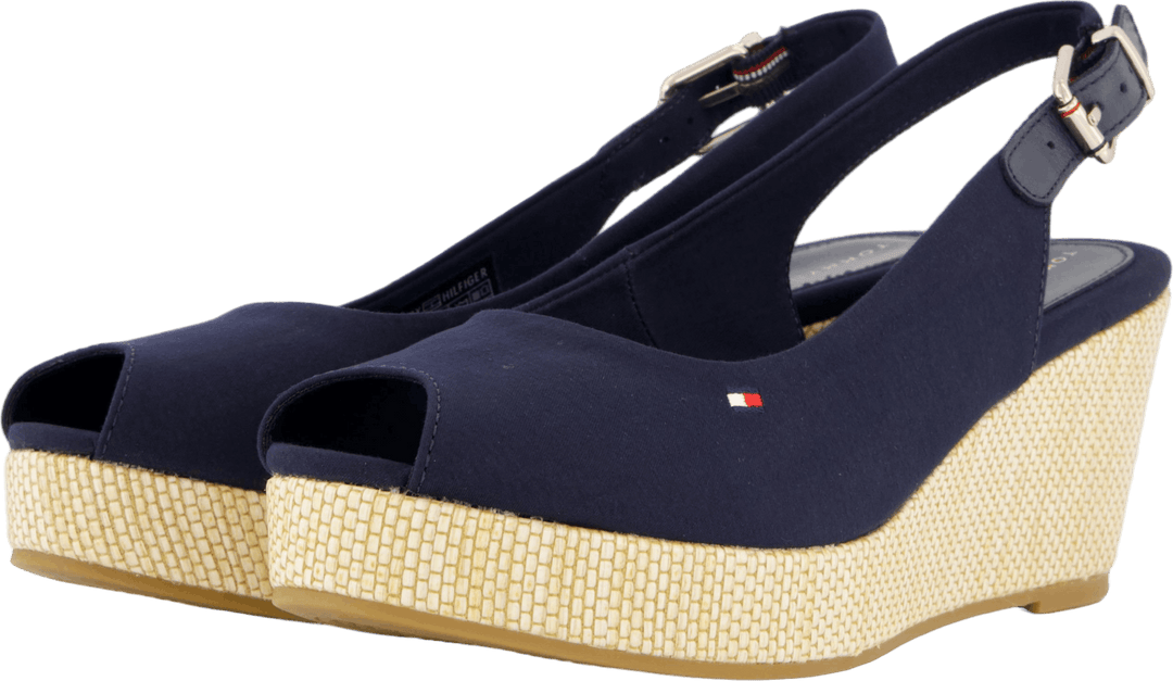 Ikonisk Elba Sling Back Wedge