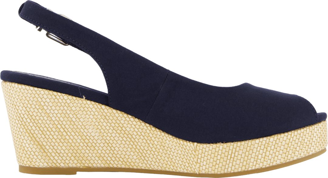 Ikonisk Elba Sling Back Wedge